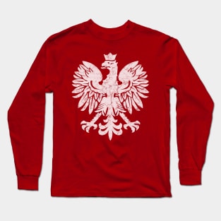 Polish Flag Eagle Long Sleeve T-Shirt